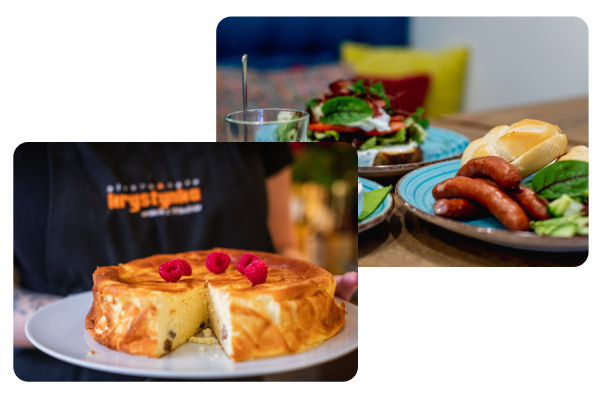 Wnętrze Bistro Krystynka wraca z Wiednia Katowice